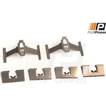 Přislušenství brzdového systému Sada příslušenství, obložení kotoučové brzdy ProfiPower 9B1123