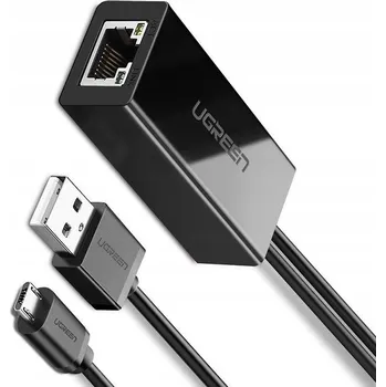 Síťová karta Externí síťová karta Ugreen microUSB RJ45 USB
