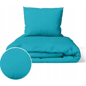 Povlečení HOTELOVÉ POVLEČENÍ 140x200 100% BAVLNA - barva: PETROLEJOVÁ