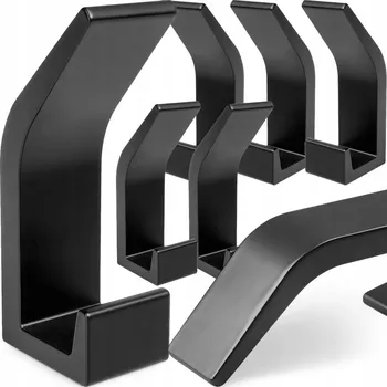 Věšák Samolepicí háček Kanza černý