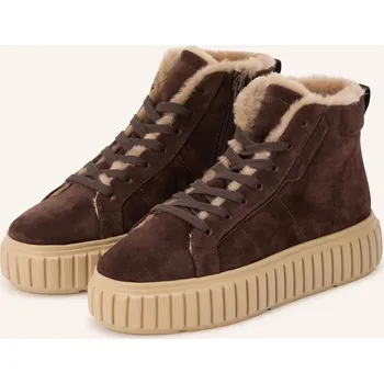 Dámské tenisky Kennel & Schmenger Dámské Vysoké Sneakersy Zap, tmavě hnědá,...