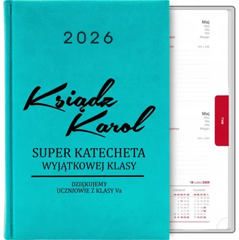 Kalendář Knižní kalendář 2026 A5 vícebarevný