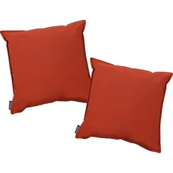 Dekorativní polštářek Sada 2 ks venkovních polštářů MADISON ECO 50x50 cm, oranžové