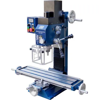 Frézka HBM BF 25 - frézka na kov, vario otáčky, velký stůl, kužel MK3, 160 kg (HBM Machines)