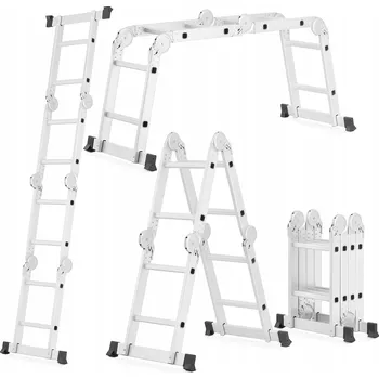 Žebřík Žebřík 4x2 Higher 8 příček 150 kg 3,50 m