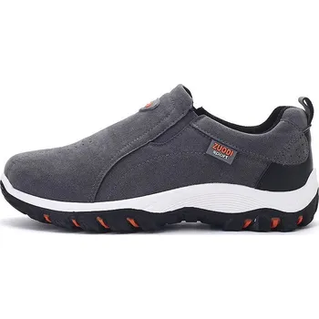 Pánské tenisky Pánské slip-on tenisky na túry a outdoorové aktivity Barva: Šedá, Velikost: 43