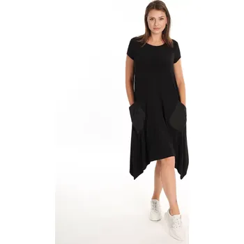 Dámské šaty JOSEPH RIBKOFF dámské šaty černé coconové