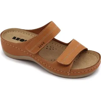 Dámská zdravotní obuv Leon 907 Dámská kožená zdravotní obuv - Hnědá SLEVA! vel. 37-40 Velikost: 37