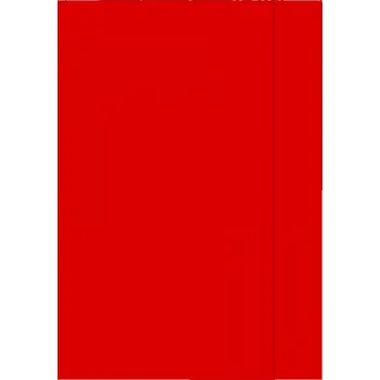 Desky s gumou DOTTS A4 červené, 320 g