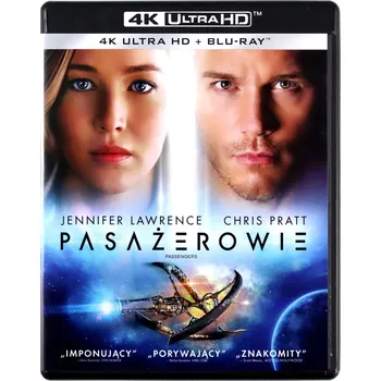 Blu-ray film Pasażerowie Blu-ray disk