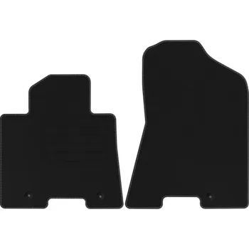 autokoberec Velurové autokoberce s upevněním v sadě Edecor