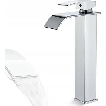 Vodovodní baterie Stojánková umyvadlová baterie Armatura Plus Rivus, stříbrná