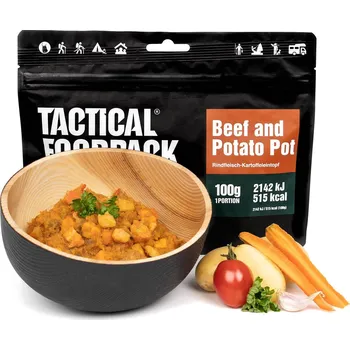 Hotové jídlo Lyofilizát Tactical Foodpack Hovězí guláš s bramborem 400 g