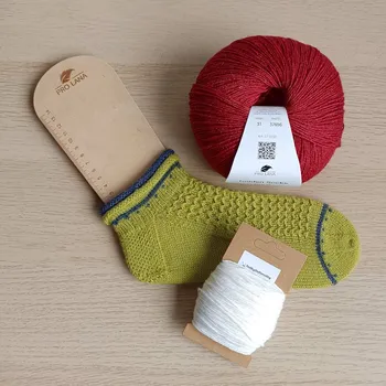 Příze Příze NožkyDoPonožky Sada na ponožky s plastickým vzorem 017, barva 31-01