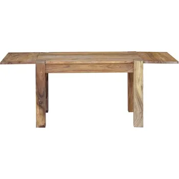 Jídelní stůl Obdélníkový rozkládací stůl 120 x 80 x 76 cm, teak