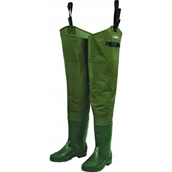 Pracovní obuv Vodárny Dam Hydroforce Nylon Taslan Hip Wader vel. 44 zelené