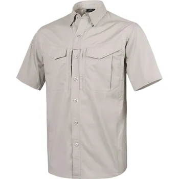 Pánská košile Helikon-Tex® Košile s krátkým rukávem Defender MK2® Ripstop, Barva: Khaki, Velikost: XL