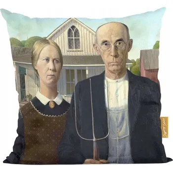 Polštář Polštář American Gothic Grant Wood Umění