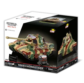 Stavebnice COBI Německý těžký tank Pz.Kpfw TIGER II Ausf. B KÖNIGSTIGER COBI 2808 - World War II 1:12