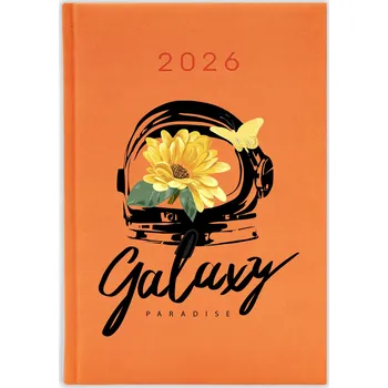 Diář Knižní diář pro učitele 2026 A5 oranžový