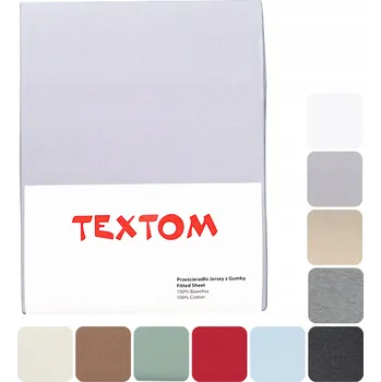 Prostěradlo PROSTĚRADLO S GUMOU 140x200 +30cm BAVLNA JERSEY VYSOKÉ SVĚTLE ŠEDÉ