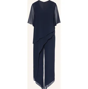 Dámský overall Vera Mont Dámský Overal S 3/4 Rukávem A Volánky, tmavě modrá, 46