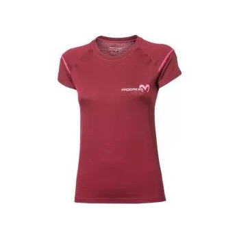 Dámské oblečení Progress MW NKRZ švestkový melír XS; Fialová triko + DÁREK DLE VÝBĚRU!