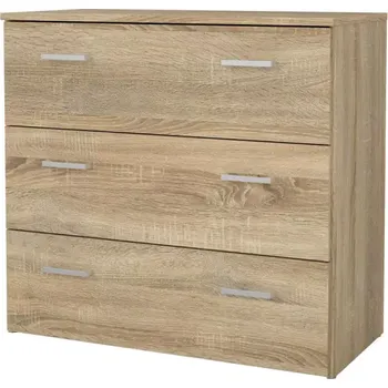 Komoda Komoda Sid-3S dub sonoma - SLEVA 3% s kodem radost25