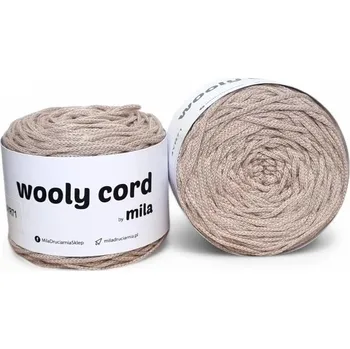 Příze Příze Mila Wooly cord - béžová jasná