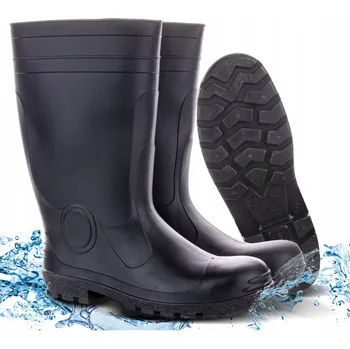 Pracovní obuv Pracovní gumáky Magros Polské Holínky Pánské PVC Holínky Vysoké OB SRC velikost 45