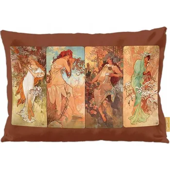 Polštář Polštář 4 roční období Alfons Mucha