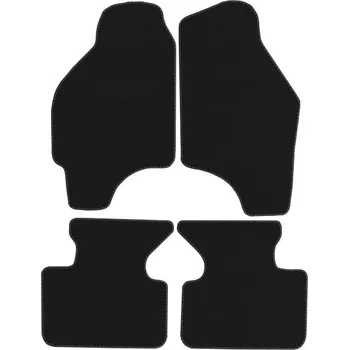 autokoberec Kobercové rohože Edecor velurové 4 ks