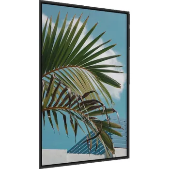 Obraz Plakát na zeď Palmové Listy Nebe Oblaka 50x70