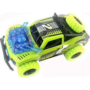 autíčko Alltoys Auto se zvukem a světlem (1 : 36 ) zelená kola