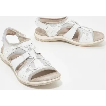 Dámské sandále Pohodlné dámské sandály na léto a plážové procházky Barva: Bílá, Velikost: 38