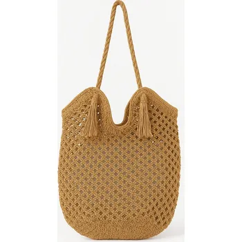 PLÁŽOVÁ TAŠKA BOHO SLAMĚNÁ MĚSTSKÁ SHOPPERKA NA PLÁŽE NA NÁKUPY VELKÁ