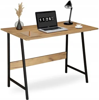 Psací stůl Obdélníkový psací stůl LoftInspired Loftový nábytek 100 x 50 x 73,5 cm dub craft