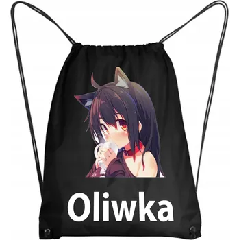 Školní batoh Školní Vak/Batoh na Tělocvik do Školky Školy ANIME MANGA + JMÉNO 10