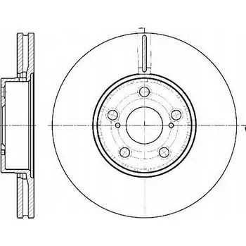 Brzdový kotouč Remsa 6887.10 Brzdový kotouč