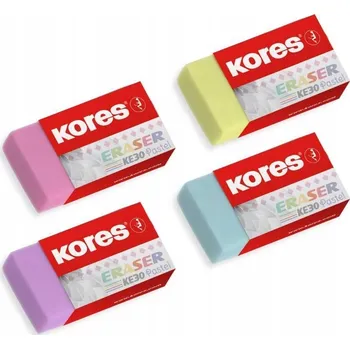 Pryž Guma na mazání Kores vícebarevná 1 ks