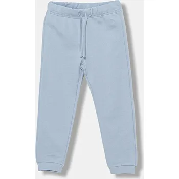 Chlapecké kalhoty Dětské bavlněné tepláky United Colors of Benetton 3J70GF01N.P.Season.9BYA modrá 05X, vel. 116