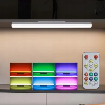 Lampička MAGNETICKÁ BEZDRÁTOVÁ LED LAMPIČKA NA STŮL S RGB A NASTAVITELNOU JASNOSTÍ