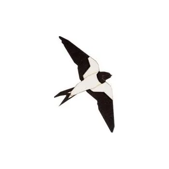 Brož Brož Swallow Brooch ze dřeva s praktickým zapínáním a možností výměny či vrácení do 30 dnů zdarma. - BR121