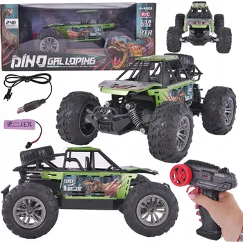 RC model auta Auto na dálkové ovládání S Ovladačem RC Dinosauři Akumulátor Kabel Vozidlo