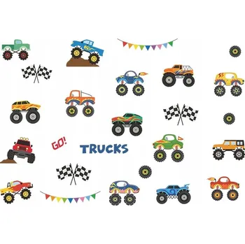 Tapeta Samolepka na zeď/Tapeta Trucks KP-16728
