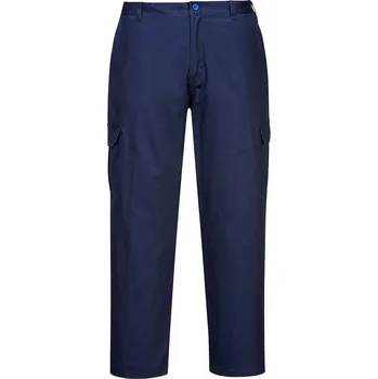 montérky Portwest AS11 Antistatické ESD kalhoty do pasu tmavě modré 4XL AS11NVR4XL