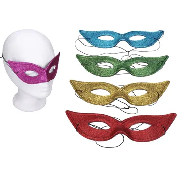 Karnevalová maska Set karneval - maska (škraboška) mix barev