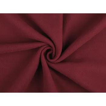 Polar fleece červená tmavá 1 m