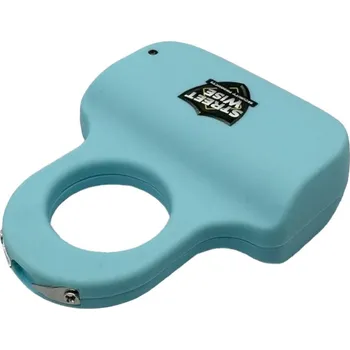 Elektrický paralyzér Paralyzér Streetwise Sting Ring 18 000 000 V Modrý