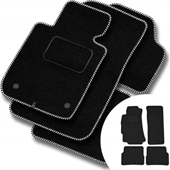 autokoberec Velurové autokoberce Motos 4 ks